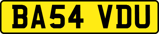BA54VDU