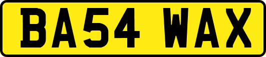 BA54WAX