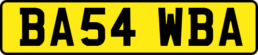 BA54WBA