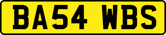 BA54WBS