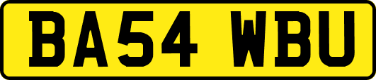 BA54WBU
