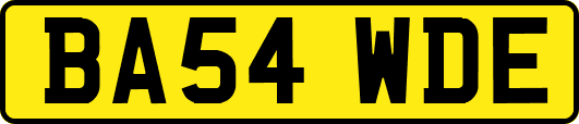 BA54WDE