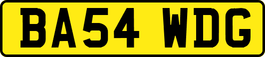 BA54WDG