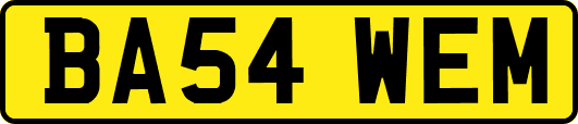 BA54WEM