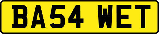 BA54WET
