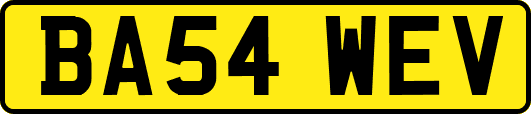 BA54WEV