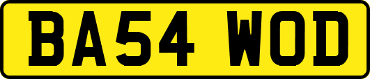 BA54WOD