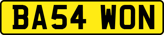 BA54WON
