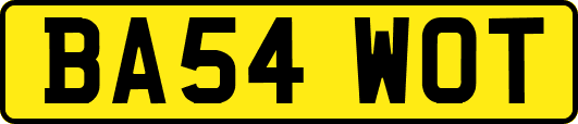 BA54WOT