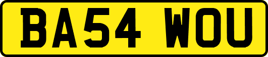 BA54WOU