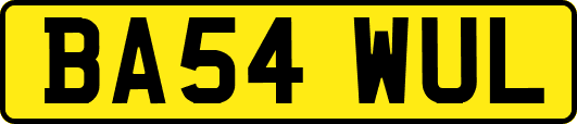 BA54WUL