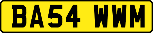 BA54WWM