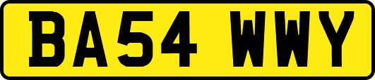 BA54WWY