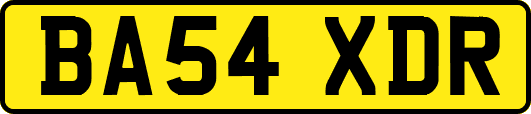 BA54XDR