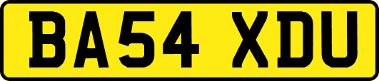 BA54XDU