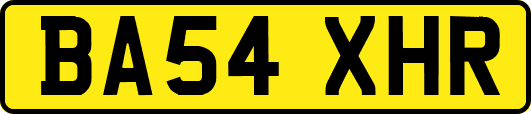 BA54XHR