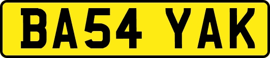 BA54YAK