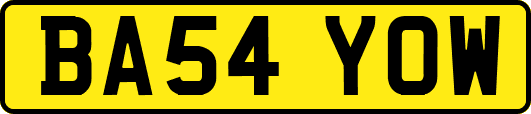 BA54YOW