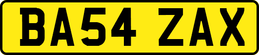 BA54ZAX