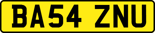 BA54ZNU
