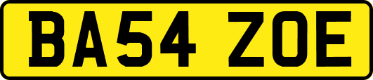 BA54ZOE
