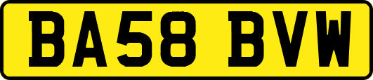BA58BVW