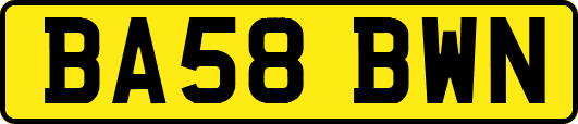 BA58BWN