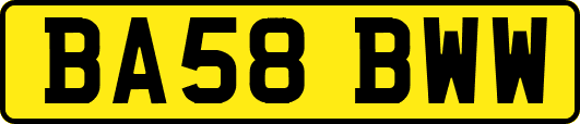 BA58BWW
