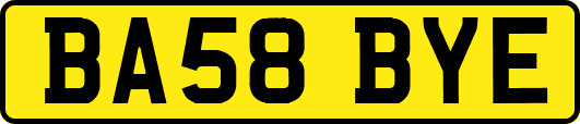 BA58BYE