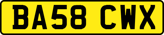 BA58CWX