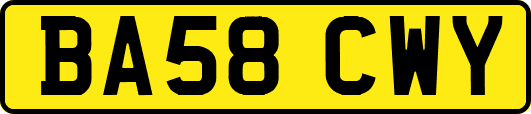 BA58CWY