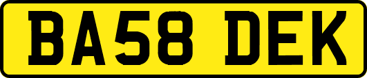 BA58DEK