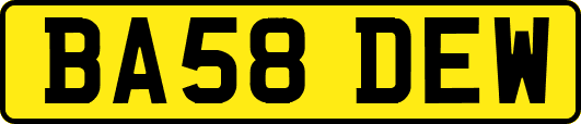 BA58DEW