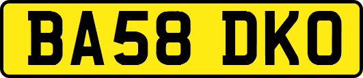 BA58DKO