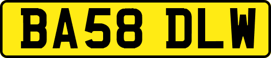 BA58DLW