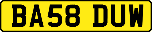 BA58DUW