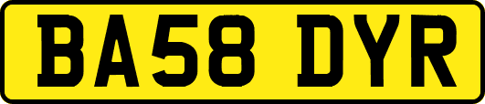 BA58DYR
