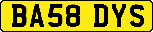BA58DYS