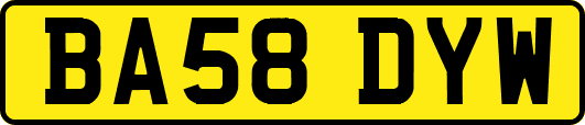 BA58DYW