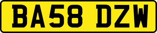 BA58DZW