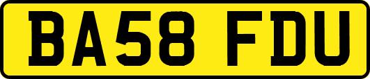 BA58FDU