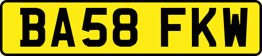 BA58FKW