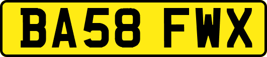 BA58FWX