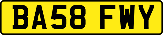 BA58FWY