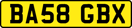 BA58GBX
