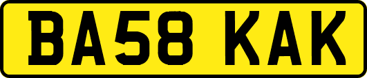 BA58KAK