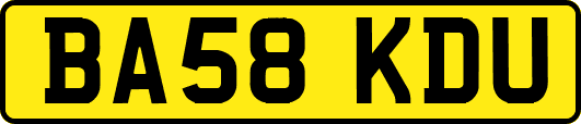 BA58KDU