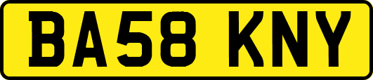 BA58KNY