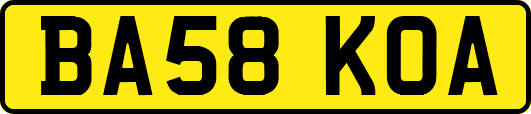 BA58KOA