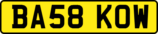 BA58KOW